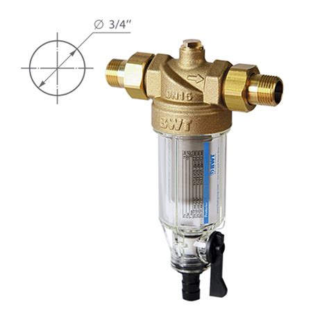 Водоочиститель «BWT Protector Mini Х/в 3/4» прямая промывка БАРЬЕР BEL