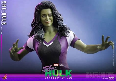Hot Toys律师女浩克女浩克She Hulk1 6 比例收藏级人偶 酷玩潮CHAO