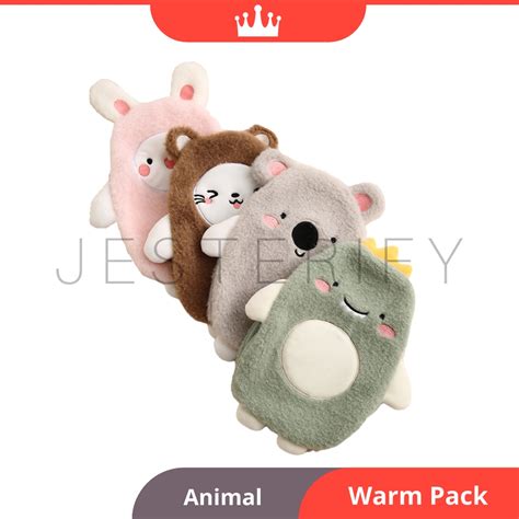 Ready Stock Cute Hot Water Bag Warm Stomach Bag Hot Water Bottle Menstrual Period Bag Hot