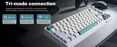 Amazon Gk Gamakay Tk V Silent Mechanical Keyboard With Tft Screen Hot Swap Rgb