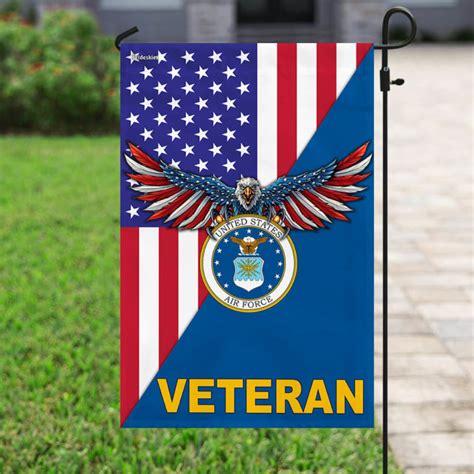 United States Air Force American Veteran Garden Flag - House Flag ...