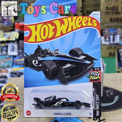 Jual Hot Wheels Formula E Gen 3 Hitam 2024 F1 Race Car Mobil Balap Hot Wheels Original Mattel