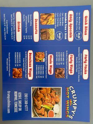 Crumpys Hot Wings Updated February Photos Reviews E Shelby Dr Memphis