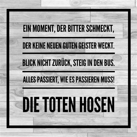 Pin von Susi auf Sprüche zitate leben Lied zitate toten hosen