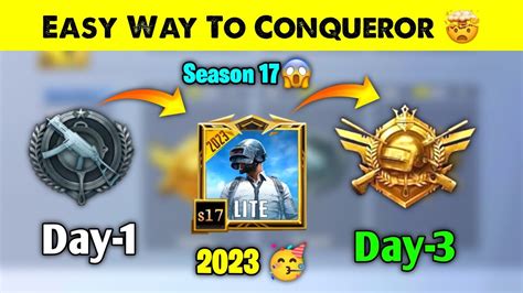 How To Reach Conqueror In Pubg Mobile Lite Season Conqueror In