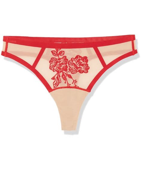 Women S Sheer Seamless Shaper Thong Nude CM KI T