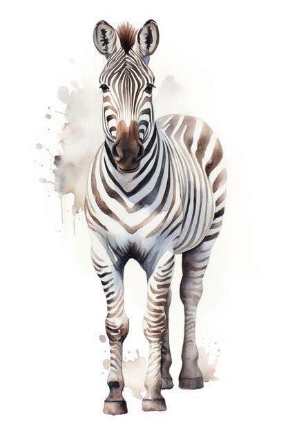 Zebra Desenho Aquarela Imagens Download Grátis no Freepik