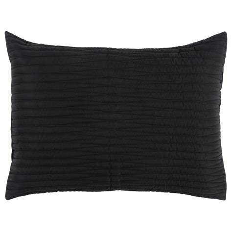 Black Geometric King Quilt | HomeRoots