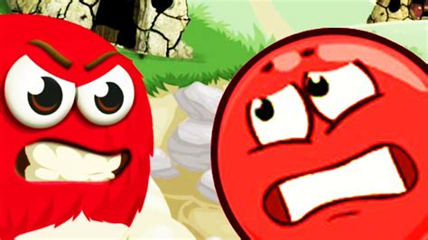 Красный шарик Эволюция - Мохнатый ШАР против ГРЯЗИ! Ред Бол Прохождение ...