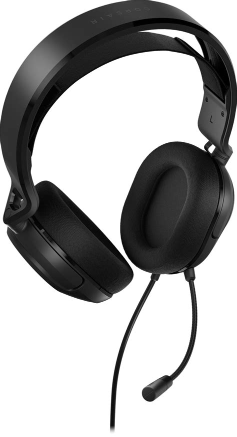 Corsair CA-9011377-AP HS35 V2 Wired Multi-Platform Carbon Black Gaming ...