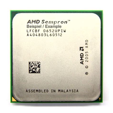 Amd Sempron Ghz Kb Sockel Socket Am Sda Iaa Cn