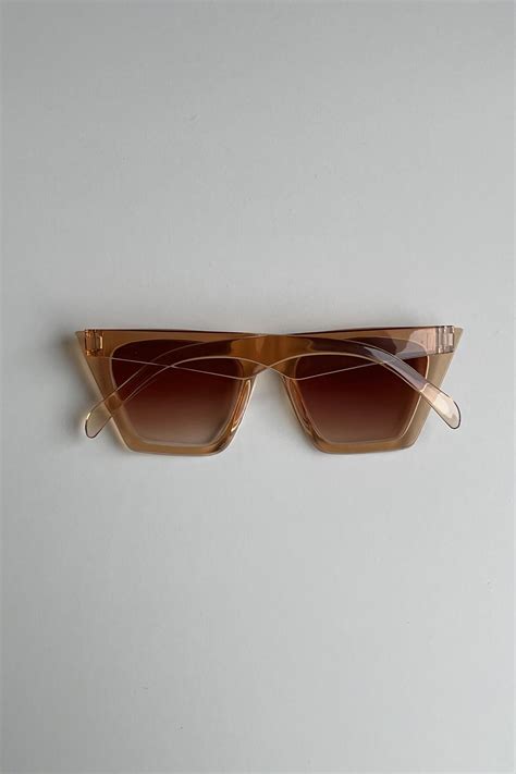 Sire Kadın Cat Eye Güneş Gözlüğü Nude falaneyewear