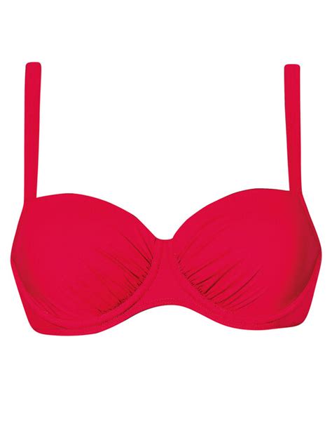 Sunflair Góra od bikini Czerwony Modivo pl