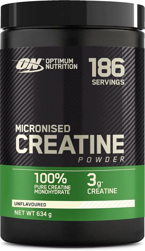 Optimum Nutrition Micronised Creatine Powder, 100% Pure Creatine ...