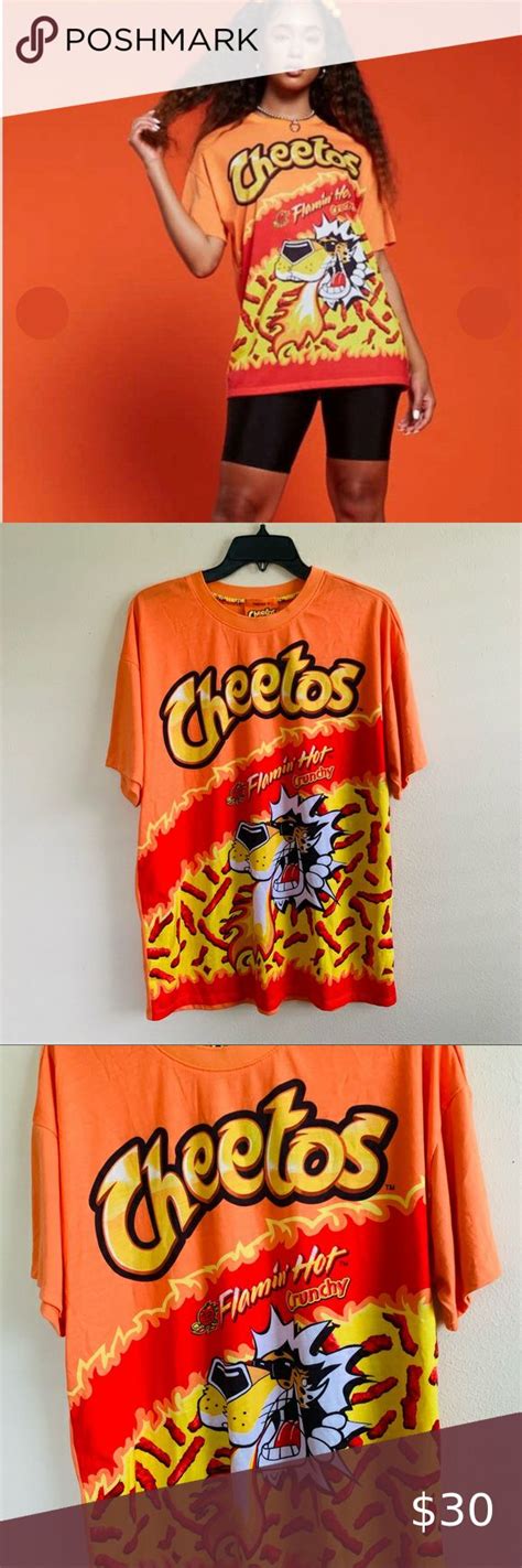 Forever X Flamin Hot Cheetos Graphic T Shirt L Forever Hot Women Shopping