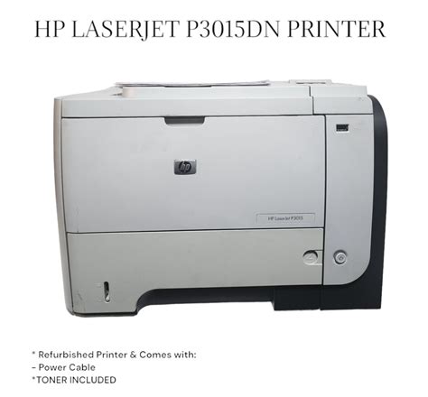 Hp Laserjet Enterprise P3015n Monochrome Printer White Ce527a Aba For Sale Online Ebay