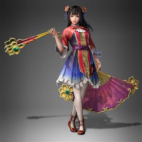 Da Qiao Wu Kingdom Dynasty Warriors 9 戦士 武士 戦士の少女