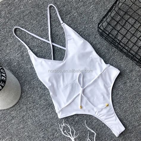 Custom String Bikini Sport Swimsuit Cover Up Woman Swimwear One Piece