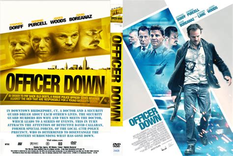 Officer Down (2013) R1 Custom - Movie DVD - Front DVD Cover