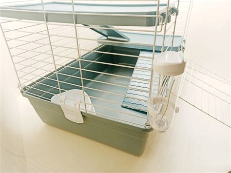 Клітка R2-2 для шиншил, фредок, кроликів і морських свинок 69х45х61 см ...