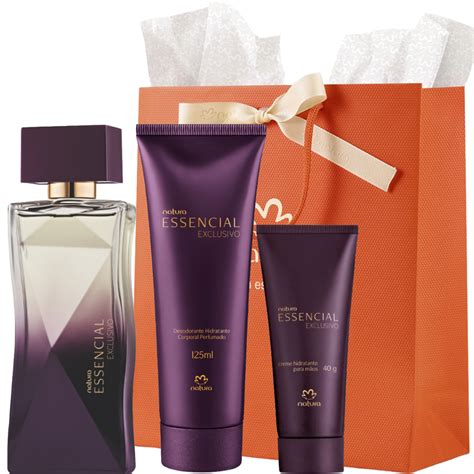 Kit Da Natura Feminino - Kit Natura Essencial Exclusivo Feminino (3 itens) | Shopee Brasil
