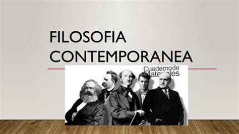 Filosofia Contemporanea By Anto Rojas Issuu