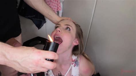 Anally Fucked Sub Babe Spreads Her Ass Cheeks