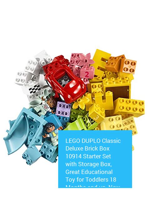 Lego Duplo Classic Deluxe Brick Box 10914 Starter Set With Storage Box