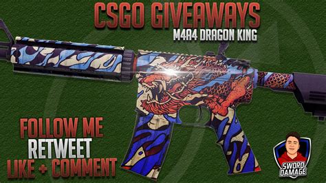 Sworddamage On Twitter 🎁🔥 M4a4 Dragon Kİng 🔥🎁 To Enter Retweet