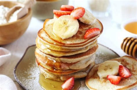 Hot Cakes De Platano Y Avena