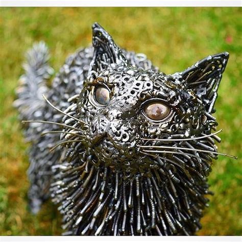 Brian Mock Creates Large Metal Animal Sculptures You Will Want In Your Home