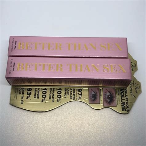 Too Faced Makeup Full Size Better Than Sex Too Faced Mascara Poshmark