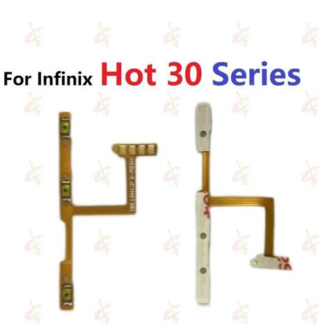 Power On Off Button Flex For Infinix HOT 30i 30 Play NFC 5G X669 X6831 X6835B X6711 Switch