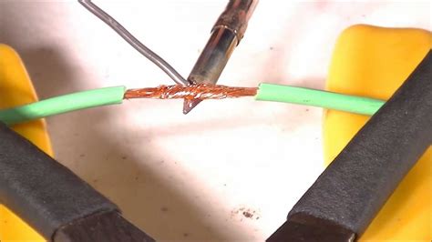 Soldering Wires Together