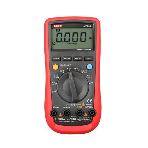 Digital Multimeter UNI T UT61A High Reliability Professional Electrical ...