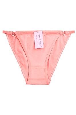 Peach Cotton Bikini Pc Bravo Underwear