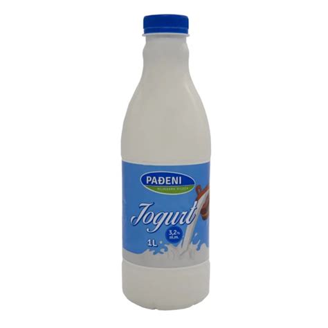 Jogurt 32 Mm Boca 1l Mljekara Padjeni Prirodni Mliječni Proizvodi