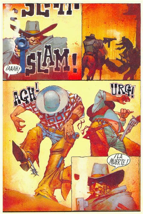 Los Comics De Machete Rase Una Vez En El Oeste De Simon Bisley