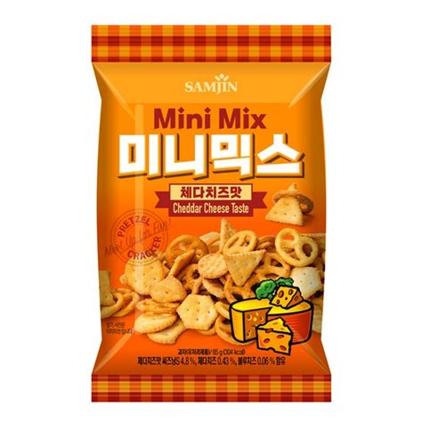 미니믹스 체다치즈 65g X 24개입 Box 삼진 홈플러스 택배배송