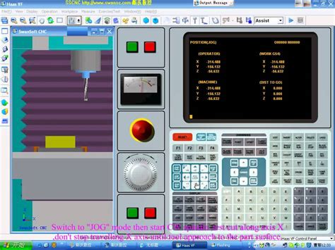 Swansoft Cnc Simulation Haas Youtube