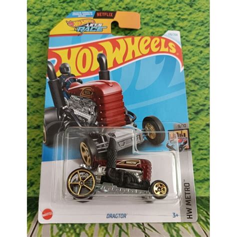Jual HOT WHEELS DRAGTOR MERAH RED LET S RACE Shopee Indonesia