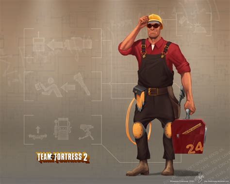 Team Fortress 2 Engineer Wallpapers Group 72