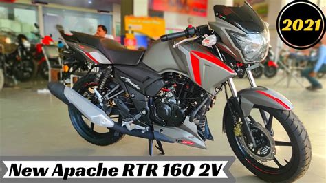 New Tvs Apache Rtr V Grey Detailed Review New Changes