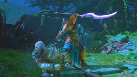 Kratos Vs Fiske Boss Fight God Of War Ragnarok Youtube