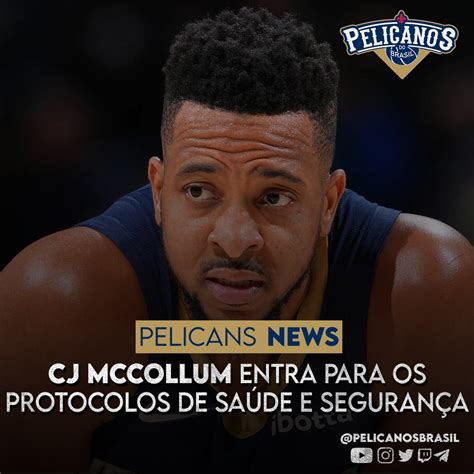 Pelicanos Do Brasil On Twitter Cj Mccollum Está Fora Do Jogo De Amanhã Contra O Charlotte