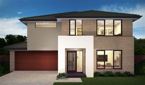 Sahara Series Double Storey New Home Designs Henley Brick