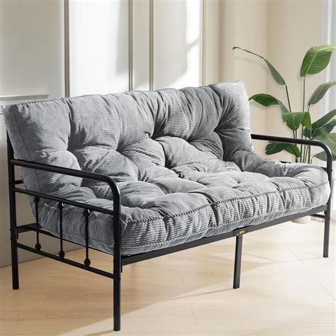 Amazon.com: MAXYOYO 6" Futon Mattress Full Size, Tufted Futons Sofa ...