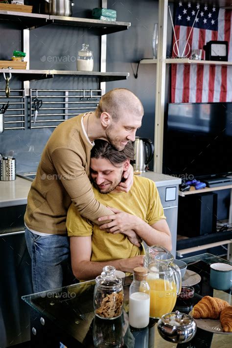 Cuddling Gay Couple Stock Photo By Pressmaster PhotoDune