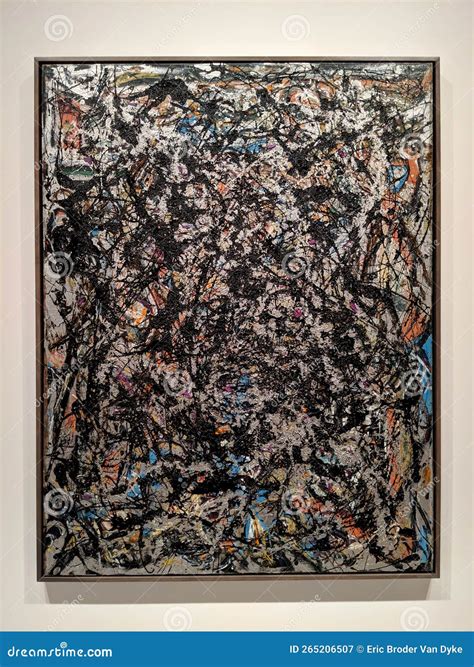 Jackson Pollock Sea Change Fotograf A Editorial Imagen De