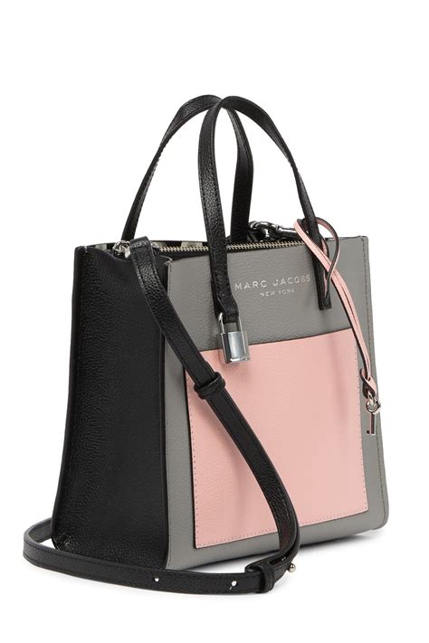 Marc Jacobs Mini Grind Colorblock Leather Tote Bag Nordstrom Rack